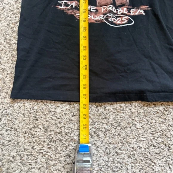 Morgan Wallen 2025 I’m the Problem Concert Tour Graphic Tee Women’s T-shirt Sz L - Picture 4 of 6